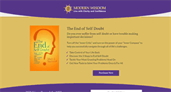 Desktop Screenshot of modernwisdom.com